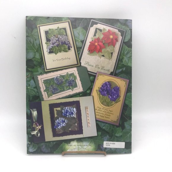 Vintage Rubber Stamp Idea Book, 2003 Punch Ins, Tierney Cockburn Scrapbooking - Picture 2 of 2